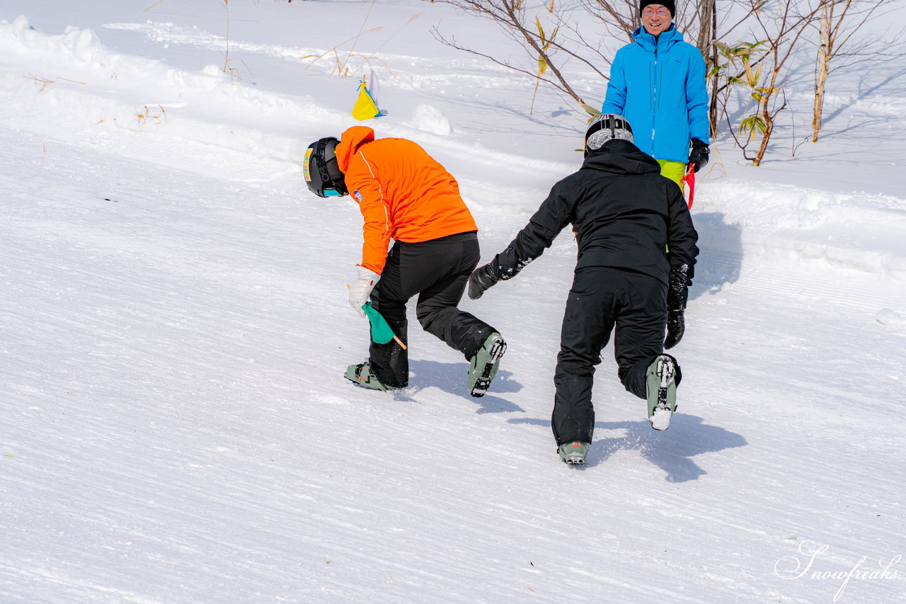 井山敬介さん＆清水宏保さんと一緒に雪遊び♪新しいカタチの子育てネットワークコミュニティ『Kids com』イベント、親子で楽しい［スノースポーツフェスティバル］in サッポロテイネ